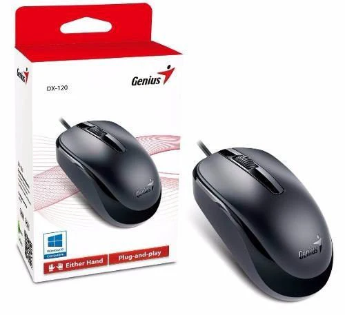 MOUSE GENIUS NET DX120 USB NEGRO